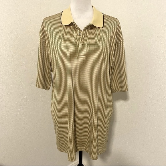 PRO TOUR COOLPLAY MENS GOLF POLO SHIRT SIZE XL (tiny stain back bottom)see pics - Picture 1 of 6